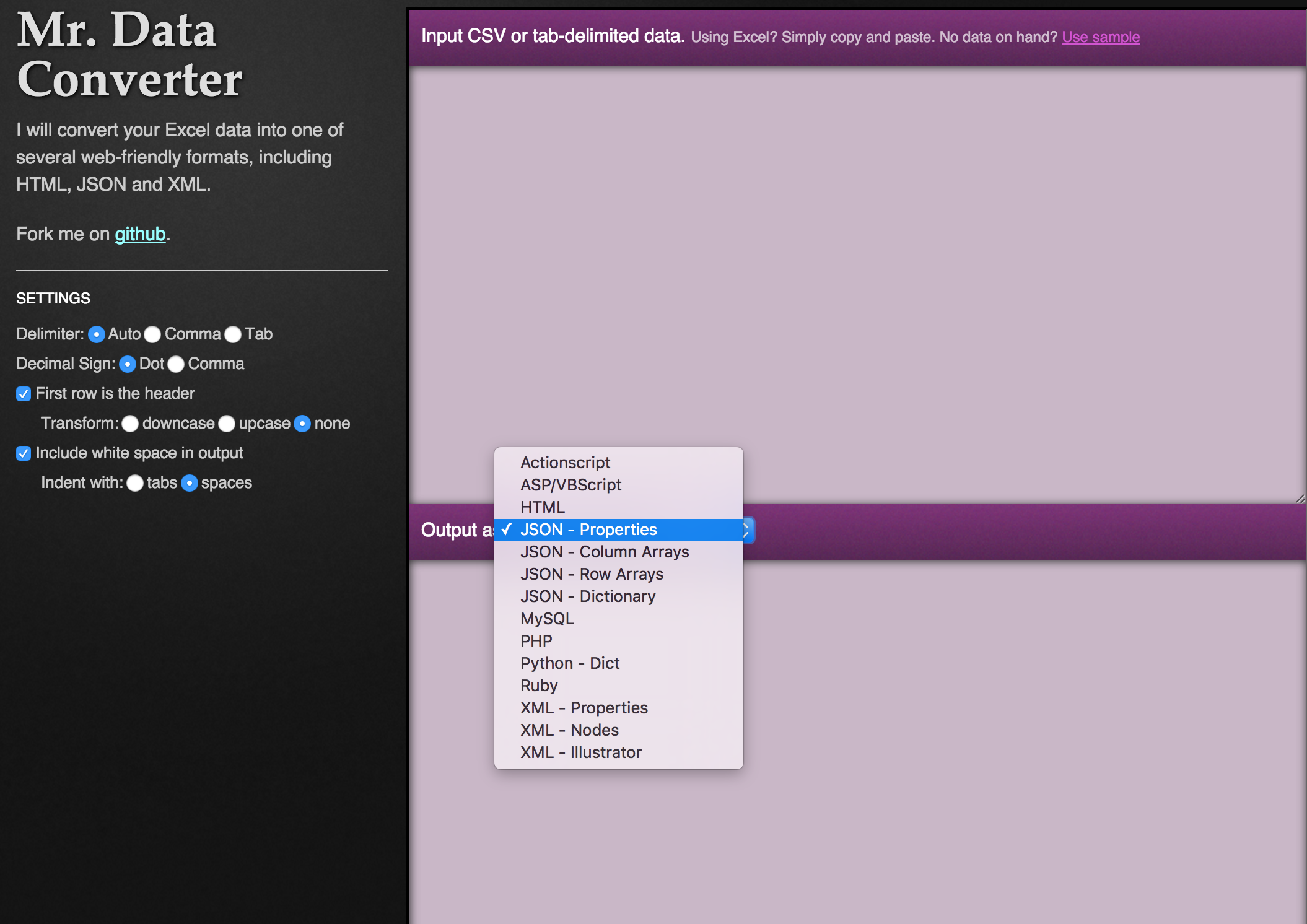 Converting Data To Json Format Data Journalism At Ccsu Jrn 418 Fall 15